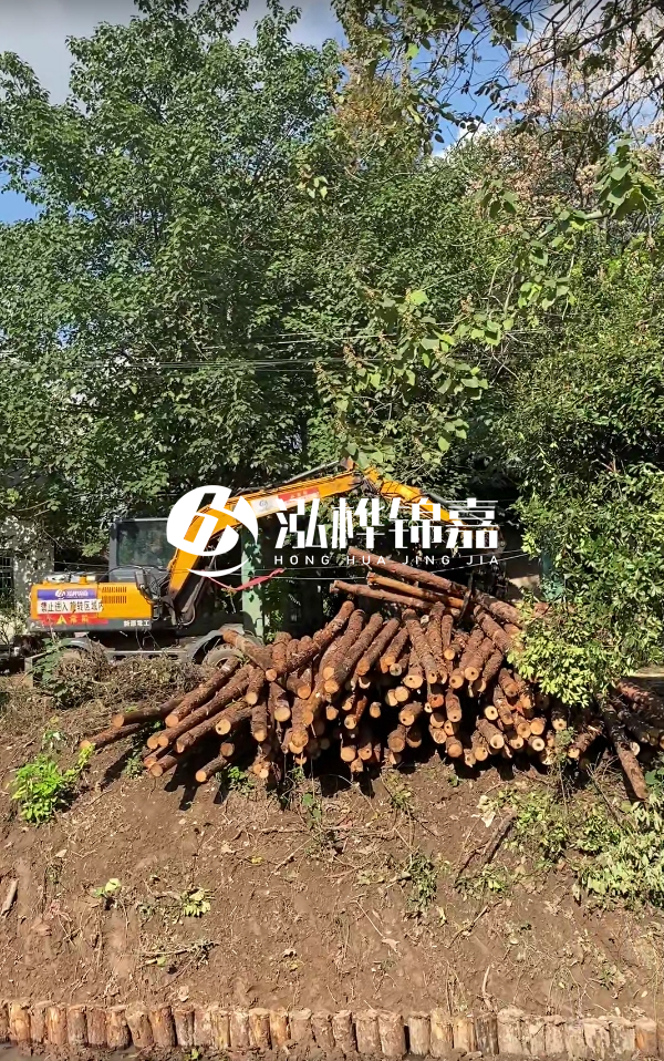 贛州挖機打木樁專(zhuān)業(yè)施工-松木樁打樁木在潮濕環(huán)境下是否會(huì )變形？