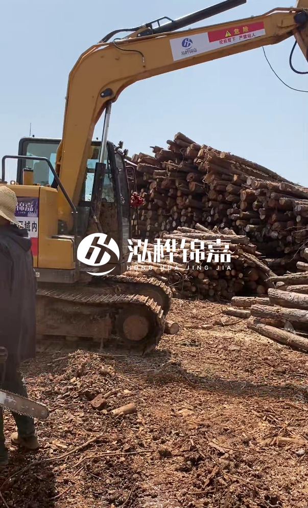 孝感挖機打木樁專(zhuān)業(yè)施工-河道打樁木如果彎曲了還能用嗎？