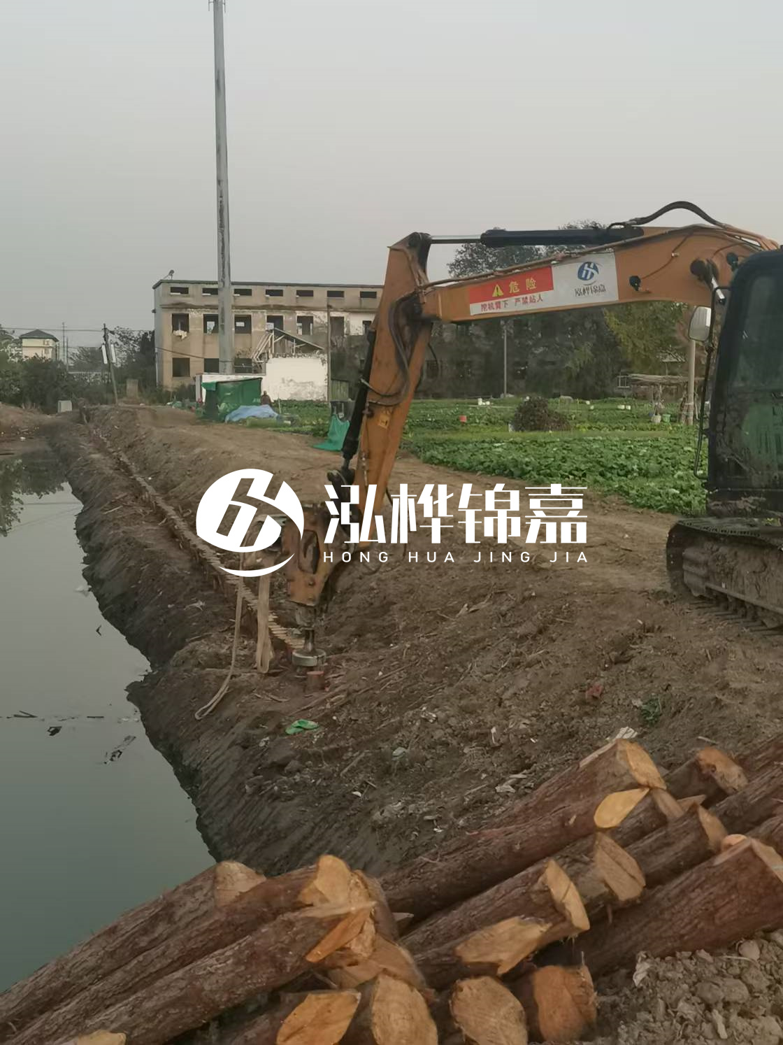 婁底松木樁源頭廠(chǎng)家-河道治理中為什么要打木樁？