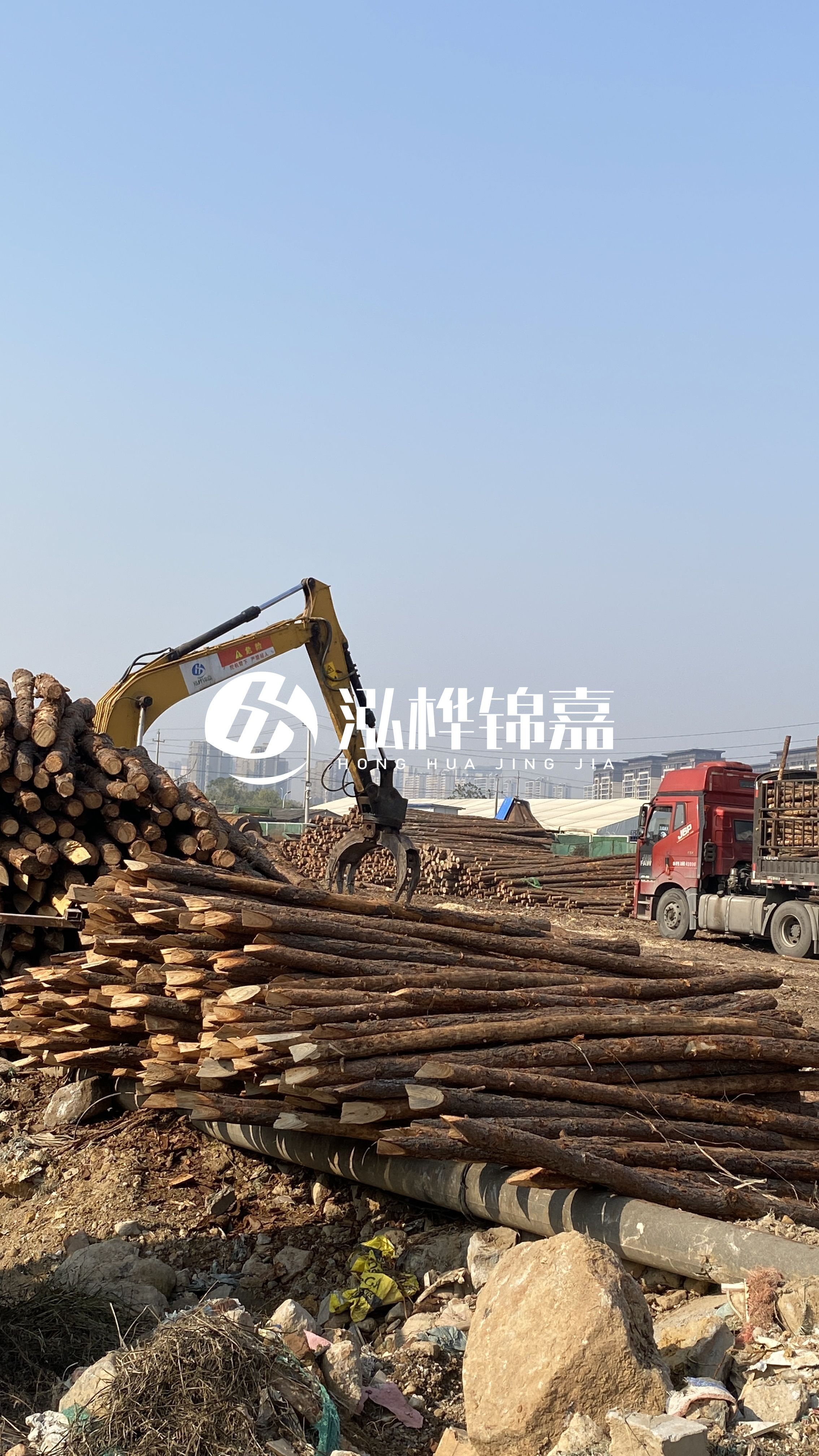 白銀松木樁批發(fā)源頭廠(chǎng)家-為什么要選新鮮松木樁？