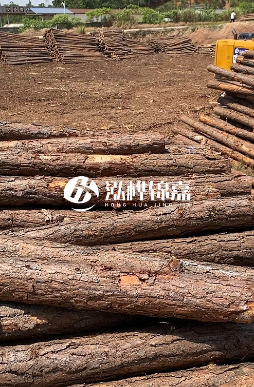 陜西河道木樁源頭廠(chǎng)家泓樺錦嘉-3米大頭11-13厘米多少錢(qián)一根？