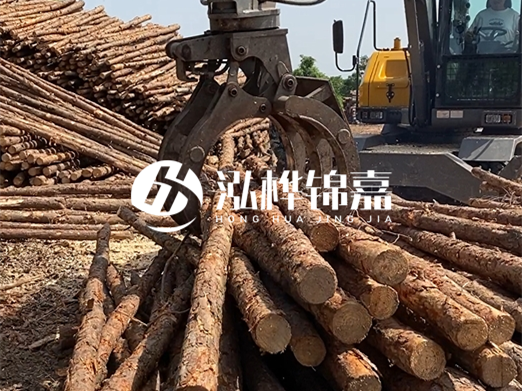 松木樁廠(chǎng)家泓樺錦嘉-打松木樁時(shí)遇到堅硬土層怎么解決？
